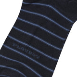Playboy Aksesoris Unisex Sock Short 1 In Black/Navy/Dark Grey