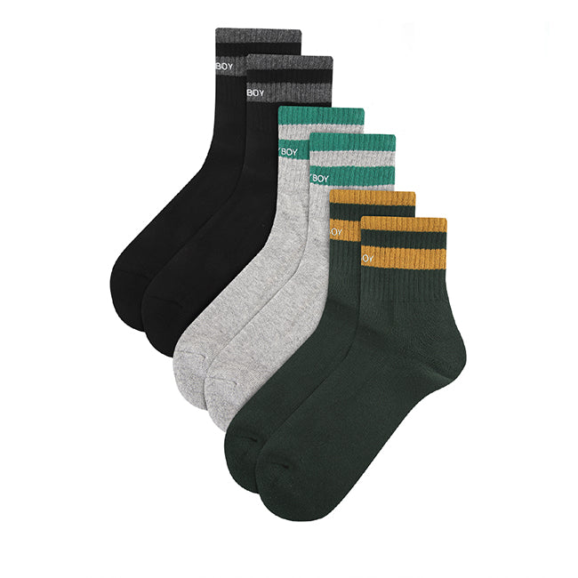 Long 1 In Black/Grey/Dark Grey