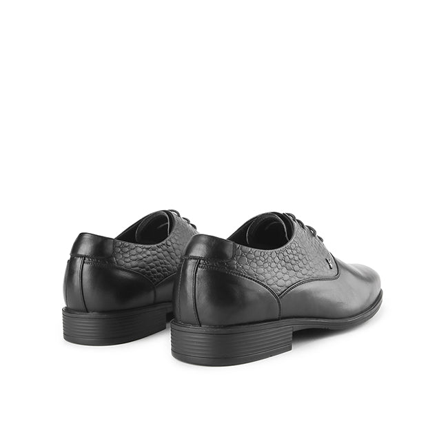 Playboy Sepatu Pria Lace Up Ferry - Laces In Black