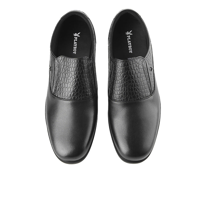 Playboy Sepatu Pria Ferry - Slip On In Black