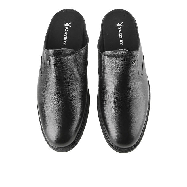 Playboy Sepatu Pria Fiera - Mules In Black