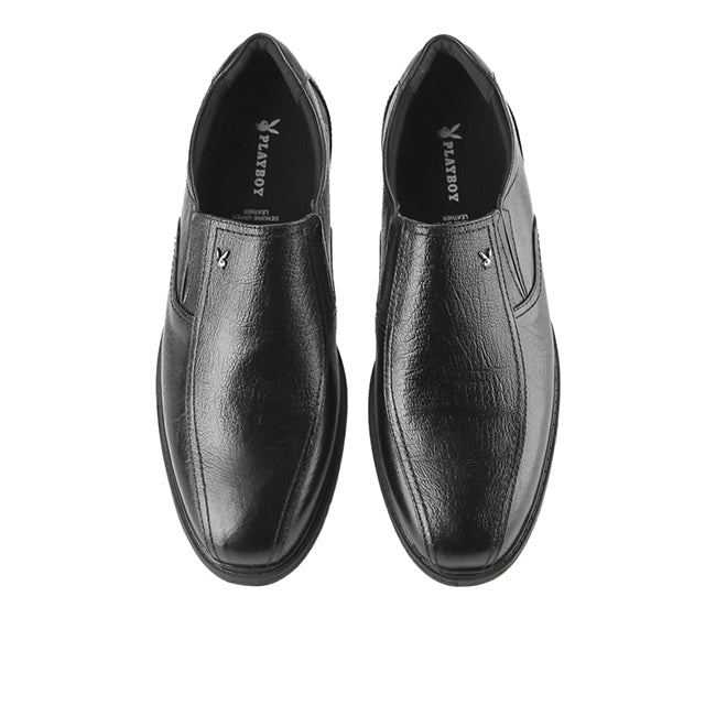 Playboy Sepatu Pria Borkya - Slip On In Black