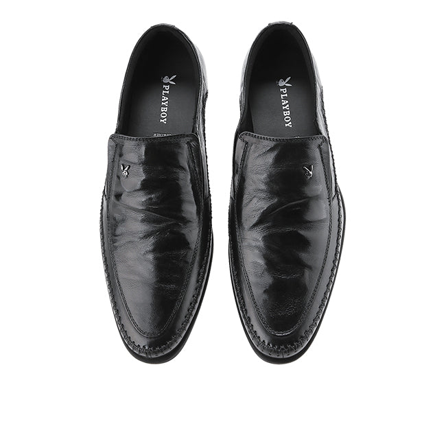 Playboy Sepatu Pria Sannzera Slip On In Black