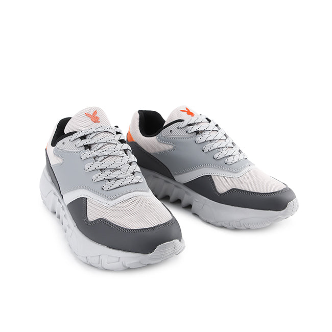 Playboy Sepatu Pria Lace Up Jargen Laces Up In Grey