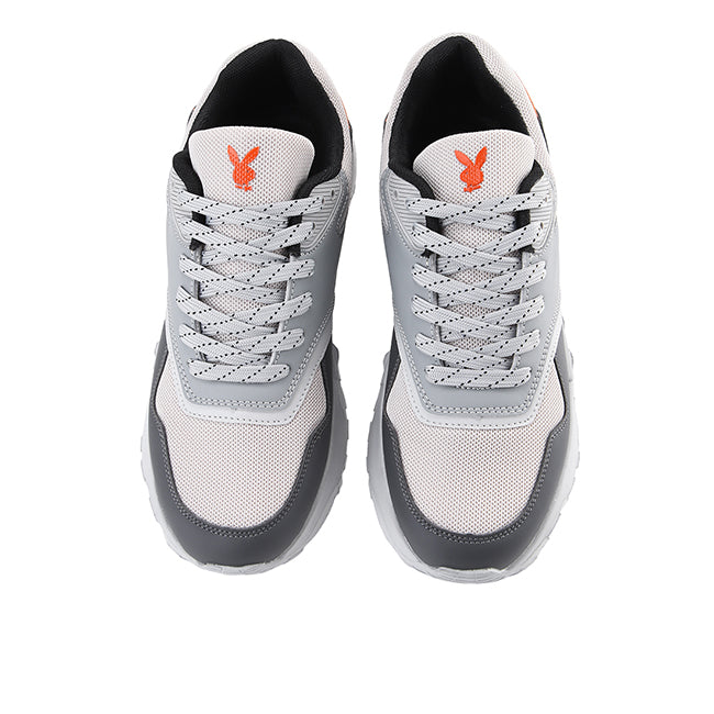 Playboy Sepatu Pria Lace Up Jargen Laces Up In Grey