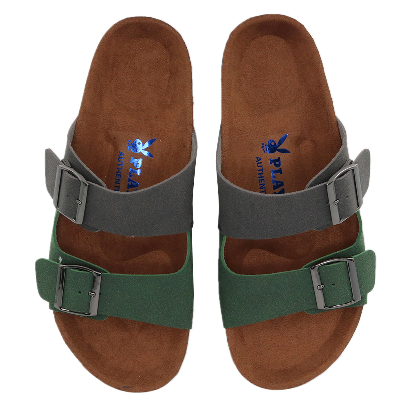 Playboy Sandal Pria Essen In Green/Grey