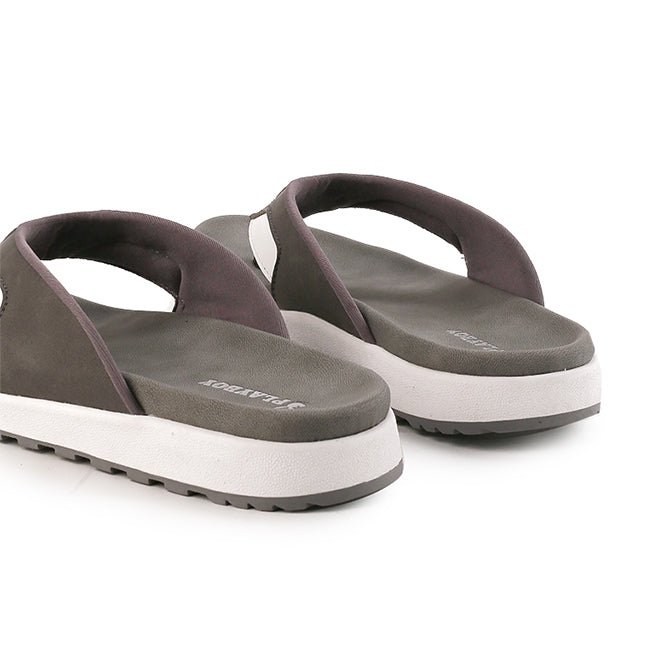 Playboy Sandal Pria Nomi In Grey 39