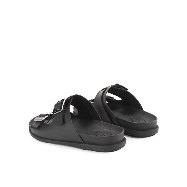 Playboy Sandal Pria Laure Double Strap In Black