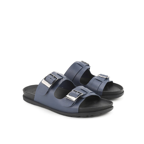 Playboy Sandal Pria Laure Double Strap In Navy
