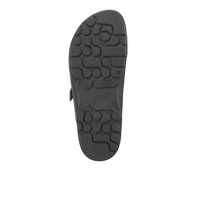 Playboy Sandal Pria Laure Double Strap In Navy