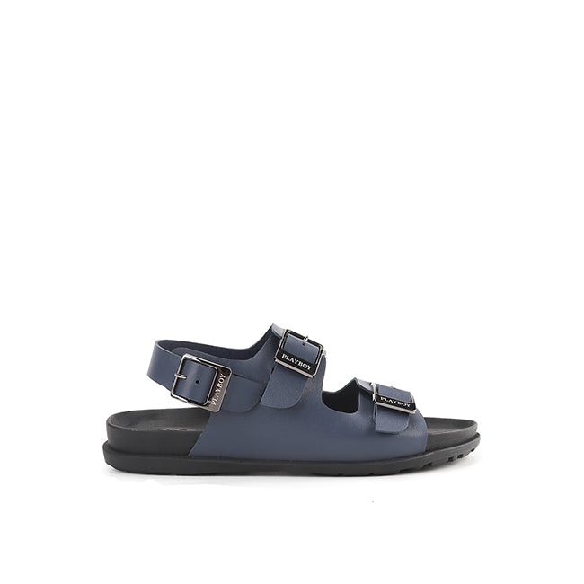 Playboy Sandal Pria Laure Backstrap In Navy