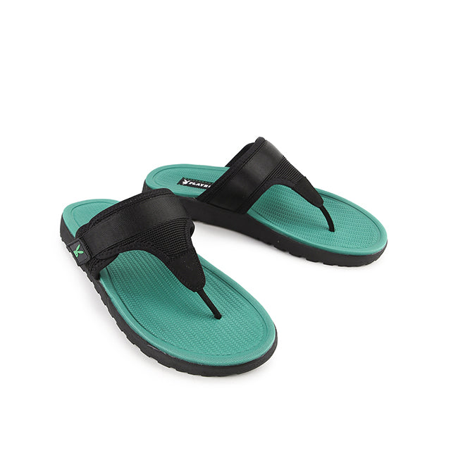 Playboy Sandal Pria Thong Roxy In Black