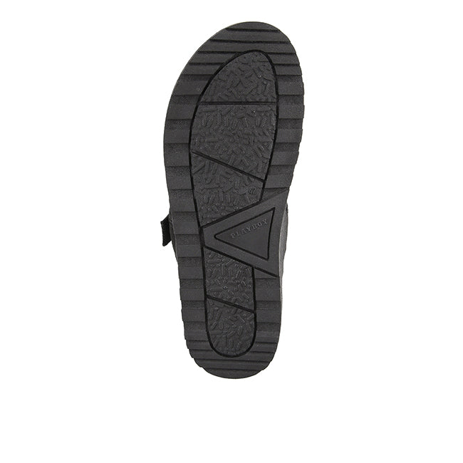 Playboy Sandal Pria Thong Roxy In Black