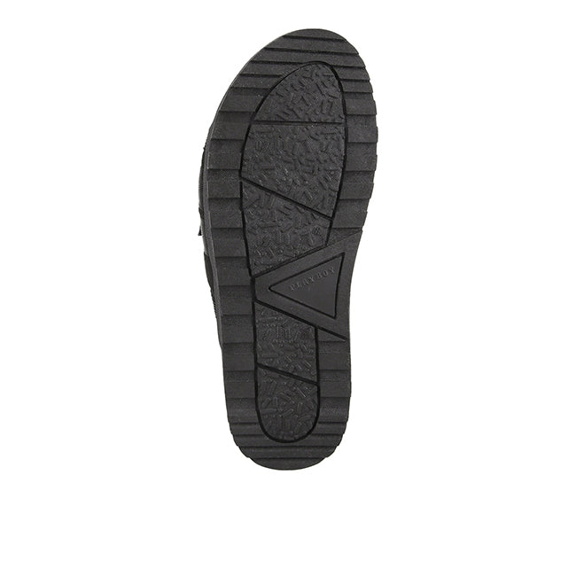 Playboy Sandal Pria Straps Percy In Black