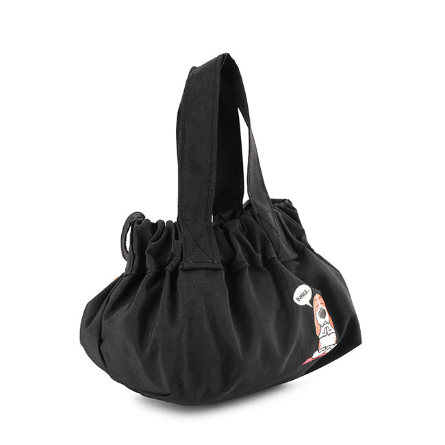 Hush Puppies Tas Sling Unisex Dumpling Bag S 1Tone In Black