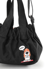Hush Puppies Tas Sling Unisex Dumpling Bag S 1Tone In Black