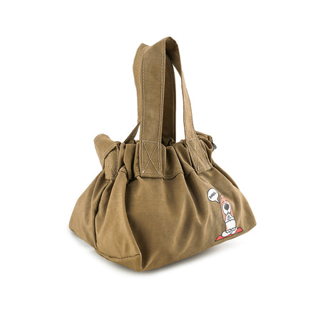 Hush Puppies Tas Sling Unisex Dumpling Bag S 1Tone In Brown