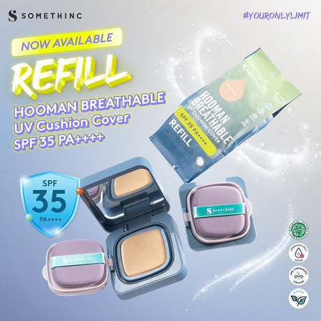 (REFILL) Hooman Breathable UV Cushion Cover SPF35 PA++++ C01.5 Butter