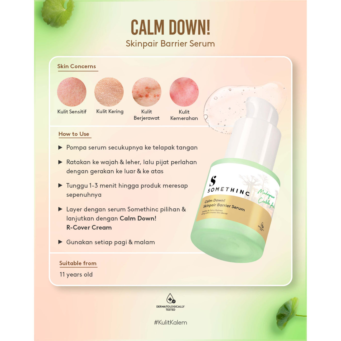 Somethinc Calm Down! Skinpair Barrier Serum 20ml