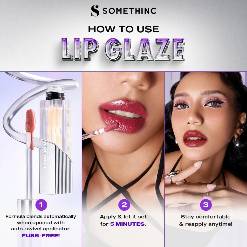 Somethinc Forever Stay Comfort Lip Glaze - 08 Notty