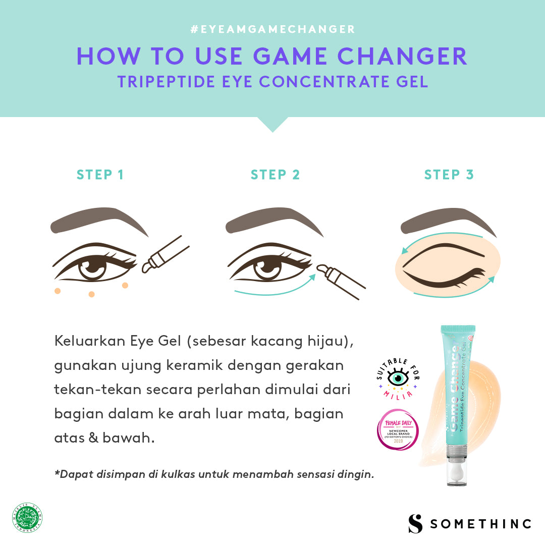 GAME CHANGER Tripeptide Eye Concentrate Gel 20ml