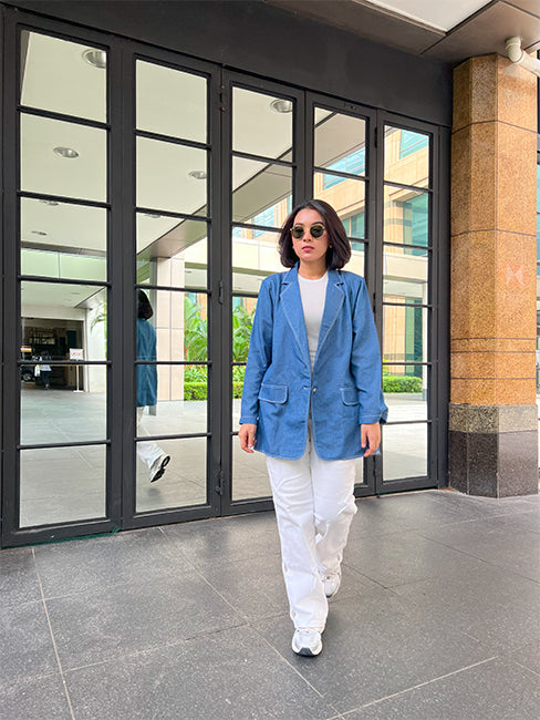 Artic Blazer Denim - Light Blue