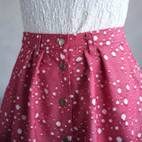 Lorien Midi Skirts - Red