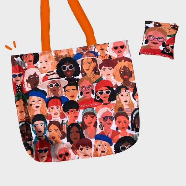 Sovlo Tas Belanja Lipat Strong Woman