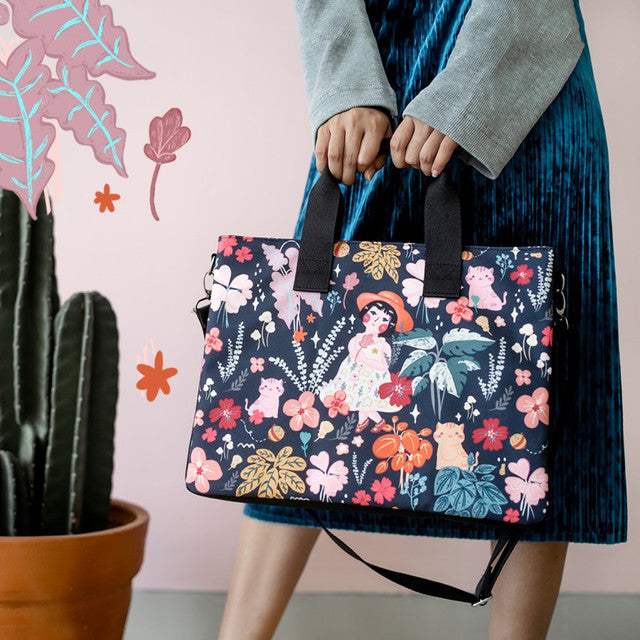 Sovlo x Ilustrator Lokal - Laptop Bag Sketchy Mo