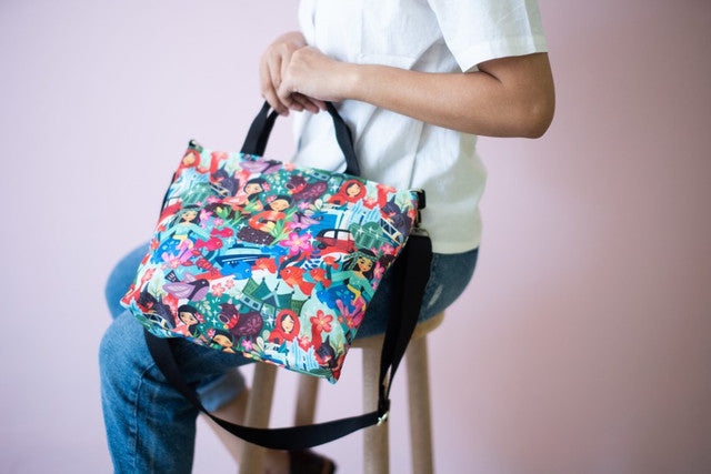 Sovlo x Ilustrator Lokal Vol.2 - Kylie Sling Bag Mgwdsgn