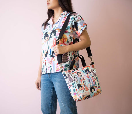 Sovlo x Ilustrator Lokal Vol.2 - Kylie Sling Bag Sucidraw