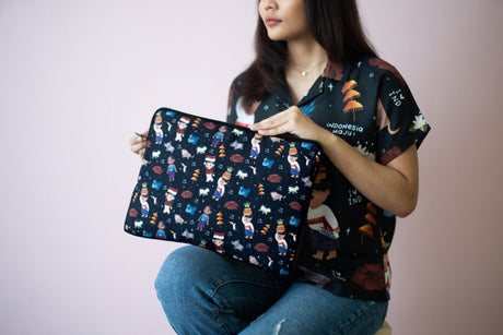 Sovlo x Ilustrator Lokal Vol.2 - Laptop Sleeve Melissachaw13