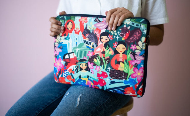 Sovlo x Ilustrator Lokal Vol.2 - Laptop Sleeve Mgwdsgn