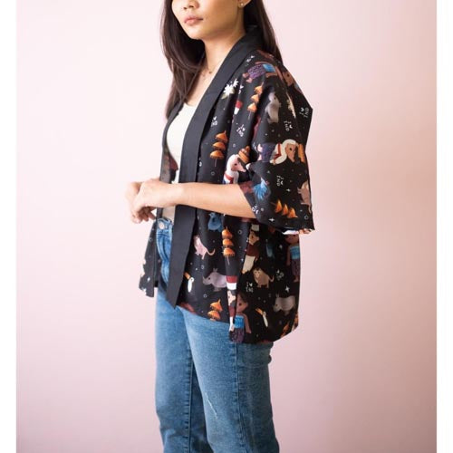 Sovlo x Ilustrator Lokal Vol.2 - Kimono Outer Melissachaw13