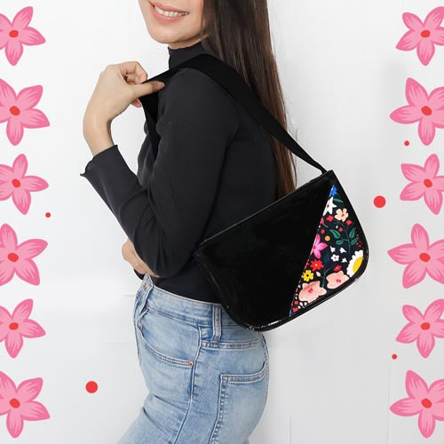Sovlo Cleo Shoulder Bag Kembang Nusantara
