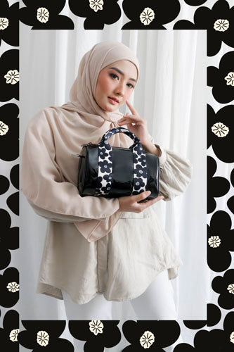 Sovlo Mini Carla Sling Bag Monochrome
