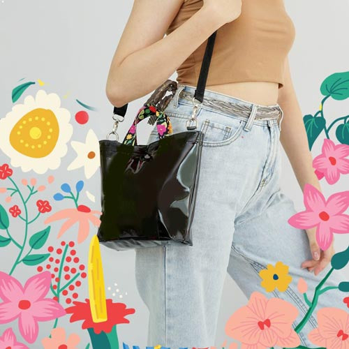 Sovlo Mikki Sling Bag Kembang Nusantara