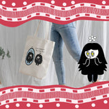 Sovlo Daisy Tote Bag - Tas Pundak Kanvas  Ge Mirror