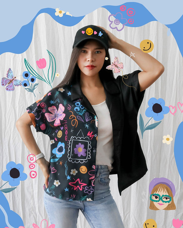 Sovlo Kemeja Oversized Avery  Sucidraw