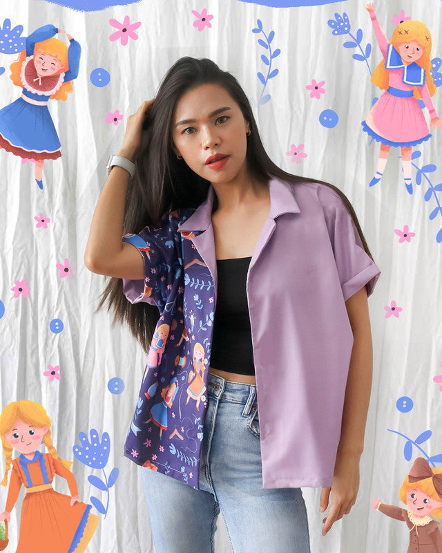 Sovlo Kemeja Oversized Avery  Rizkydewi