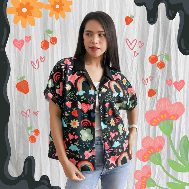 Sovlo Brea Shirt - Kemeja Oversized Wanita Zuplankton