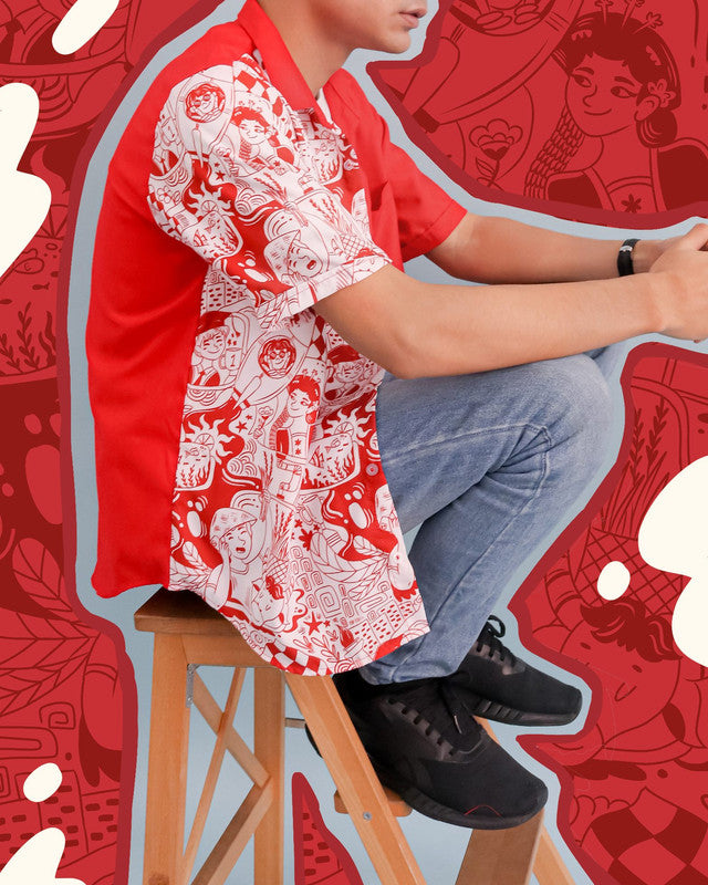 Sovlo Ramona Unisex Shirt - Kemeja Unisex Edisi Kemerdekaan - Zuplankton