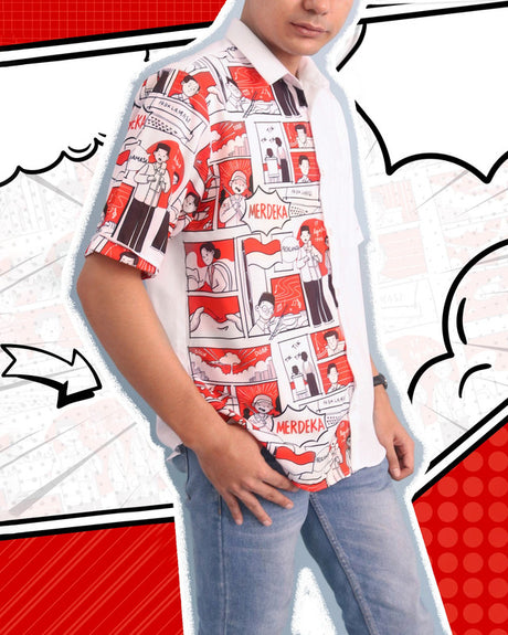 Sovlo Ramona Unisex Shirt - Kemeja Unisex Edisi Kemerdekaan - Ervina