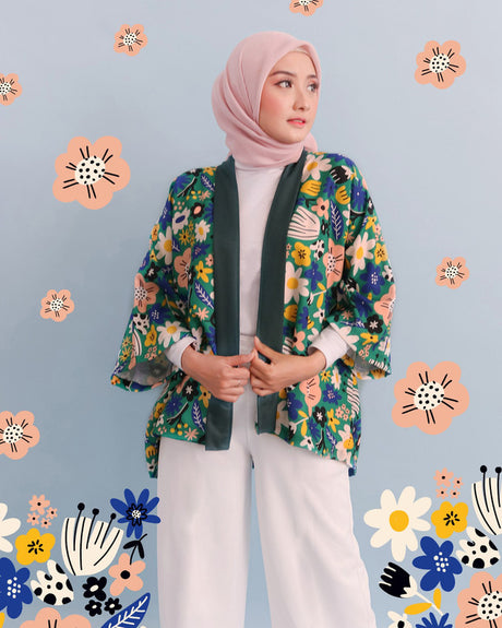 Sovlo Berryl Kimono Outer - Outer Fashion Wanita Lengan Panjang Tiaranugroho