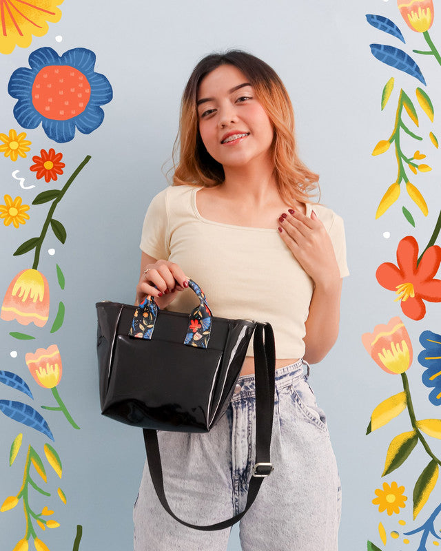 Sovlo Pvc Petite Tivoli Bag - Tas Slempang Wanita  Kn