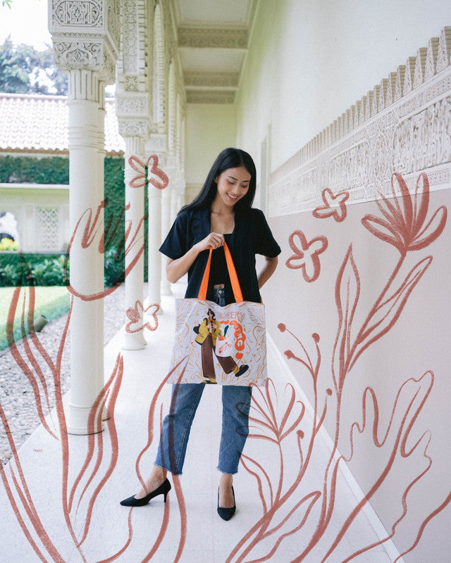 Sovlo Shopping Bag - Tas Belanja Lipat - Alffns