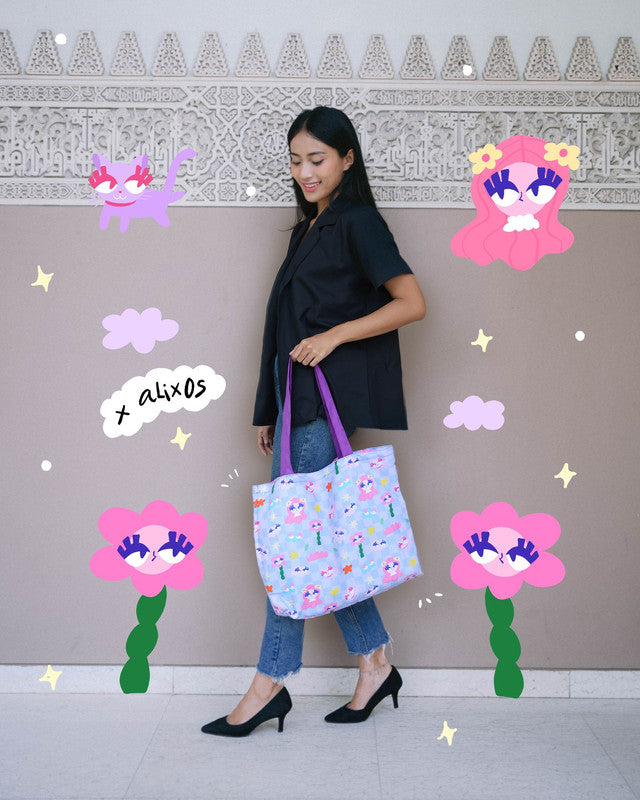 Sovlo Shopping Bag - Tas Belanja Lipat - Alixos
