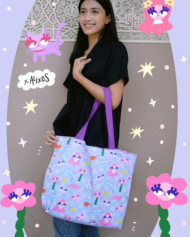 Sovlo Shopping Bag - Tas Belanja Lipat - Alixos