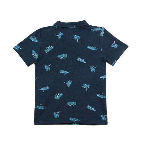 TORIO Polo Shirt Fly Lure Navy - Atasan Anak - Polo Anak Laki-laki