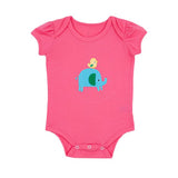 TORIO Onesie Baby Pink Elephant - Romper Bayi - Jumper Bayi